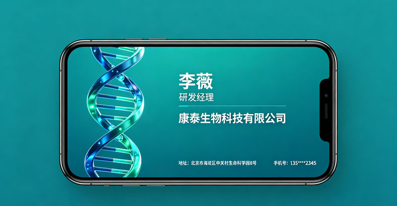 一键分享，电子名片在社交媒体上的新玩法